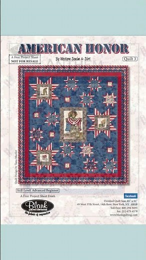 Free Patriotic Quilt Pattern | Freebie Friday