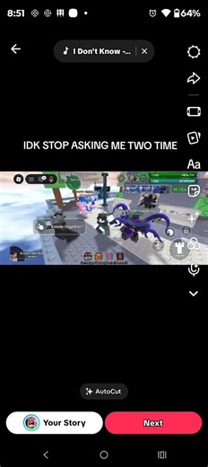 guys don't mind my tik Tok account #azuretime