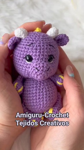Tutorial de Dinosaurio moradito 🥰😍🌹 #amigurumi #amigurumilove #emprendimiento #emprendedores | Amiguru-Crochet Tejidos Creativos