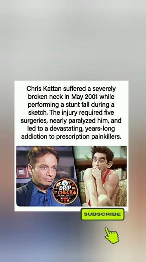 💔Chris Kattan's life was changed forever after a 2001 SNL sketch left him with broken neck.#Shorts"