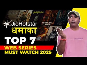 Top 7 Best Web Series on Jio Hotstar | 😱Must Watch in 2025