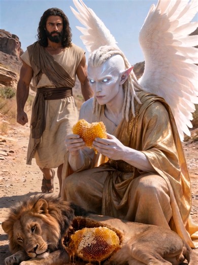 Why Samson Ate Honey From a DEAD Lion #god #bible #faith #history | samson