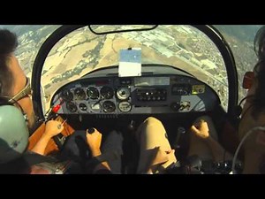 CAP10B Aerobatics - Wingover (crossing our own wake turbulence at 0:25)