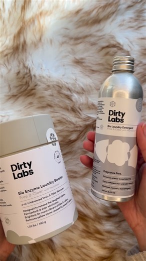 Rachel Corridean on Instagram: "Comment “CLEAN” for the links + use my code rachel.corridean for 15% off your order! 🧼🧺 I’m switching to Dirty Labs because I actually looked into what’s in most laundry detergents and realized how many harsh petrochemicals are just sitting on our clothes, sheets, and towels every single day. Dirty Labs uses bio-enzyme formulas instead. They’re science-backed, safer for skin, better for the environment, and still get laundry actually clean without heavy fragranc
