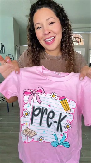 Cutest first day of school shirt! #tiktokshopbacktoschool #tiktokbacktoschool #firstdayofschool