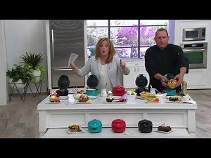 Yes Chef! Personal Waffle Bowl Maker on QVC