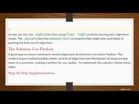 How to Properly Apply Padding to a Navbar in CSS