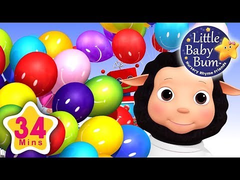 Learn with Little Baby Bum | Color Song Balloons | Nursery Rhymes for Babies | Songs for Kids