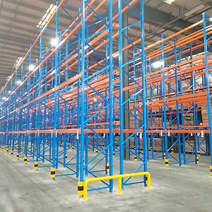 [Hot Item] Warehouse Storage System Heavy Duty Steel Beam Racking Double Deep Pallet Rack
