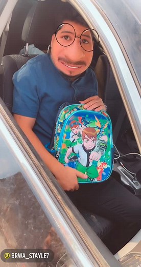 Colorful Cartoon Character Backpack Style