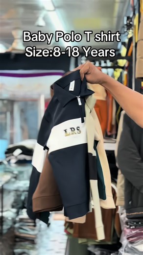 Baby Polo T-Shirt for Ages 8-18 Years