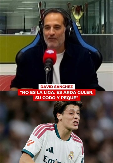 🔴 DAVID SÁNCHEZ en Otra Ronda no se corta con Arda Guler y el supuesto codazo #realmadrid #ardaguler #sevilla #futbol #radiomarca