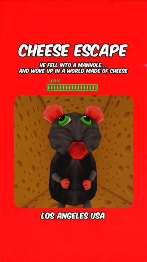 Cheese Escape #short #animation #horror #roblox #cheeseescape