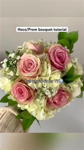 DIY prom flowers #prom #homecoming #shorts #promflowers