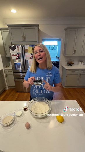 These are THE BEST sourdough discard scones!!!😍🫐🍋 Full recipe in the video and written recipe coming soon!🫶🏼 #sourdoughscones #sourdoughdiscardrecipe #sourdoughforbeginners