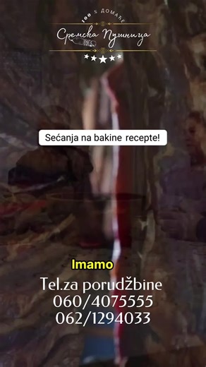 🔥 SREMSKA PUŠNICA – TRADICIJA UKUSA! 🔥 📞 0604075555 📩 Pišite u DM 🥩 Pravi domaći suhomesnati proizvodi, dimljeni na bukovom drvetu! 🥩 Bez aditiva, samo kvalitetno meso, autentičan ukus i tradicija Srema! ✅ Kulen u kati – ljuti, srednji, blagi ✅ Kulen u štapu ✅ Suva kobasica – „Ala Sremska Pušnica” delikates ✅ Sremska kobasica ✅ Domaća prodimljena kobasica ✅ Kačkavaljka – kobasica sa kačkavaljem 🥓 Slanine i pancete: ✔️ Domaća suva slanina ✔️ Slanina domaća ✔️ Slanina od mangulice ✔️ Slanin