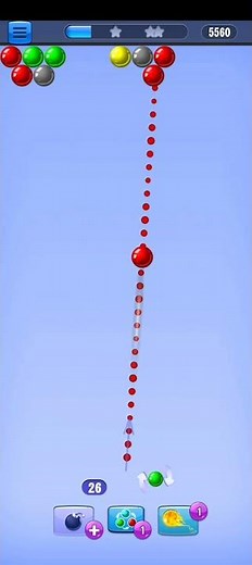 Bubble Shooter Gameplay 🎯 Perfect Combo Shot! So Satisfying 🤩 #shorts