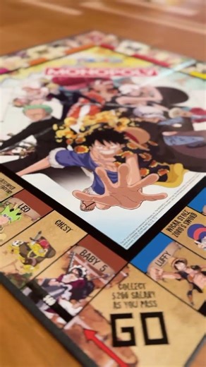 One Piece Monopoly?! #onepiece #monopoly #unboxing