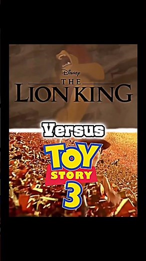 The Lion King Vs Toy Story 3 #toystory #lionking #disney #pixar