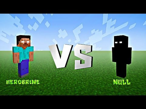 Minecraft Battle | HEROBRINE Vs NULL