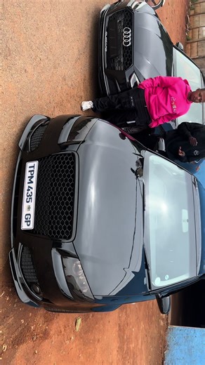 Black on black 🖤🥺audi on audi 😮‍💨🏎️💨#audi #fyp #fypシ #fypシ゚viral #fypage #fyppppppppppppppppppppppp #quattro #drag #drags #viral #viralvideo #viraltiktok