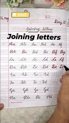 How to join letters | Easy Cursive Writing Practice for Kids