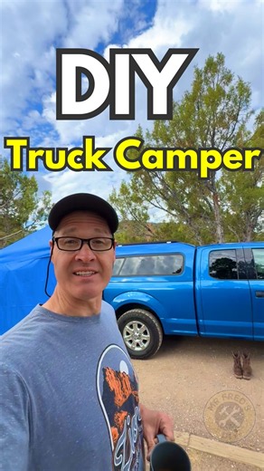 Is this the perfect stealth truck camper build? #vanlife #truckcamping #diy