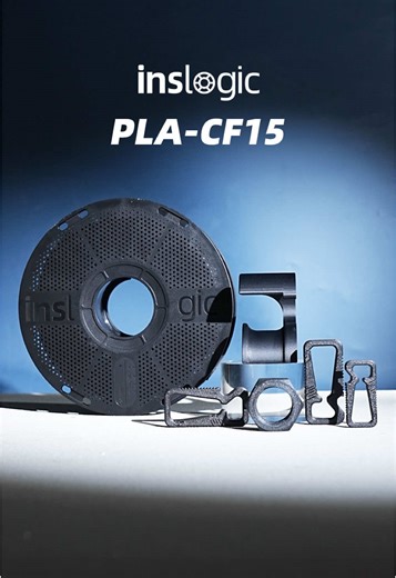 Inslogic PLA-CF15 filament delivers outstanding strength and rigidity with a smooth matte finish. Perfect for load-bearing functional parts such as hooks, brackets, threaded components and structural mounts, it is designed for applications where durability and reliability. Key Features • 15% carbon fiber-reinforced PLA • High strength&High rigidity • Matte finish 🖨 inslogic3d.com 🛒store.inslogic3d.com #inslogic #inslogic3d #3dprinting #additivemanufacturing #3dprints #3dprintingcommunity #3dpr