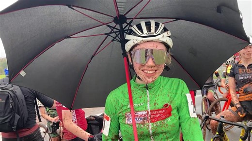 This young rider travelled all the way down from Inverness in the north of Scotland to the South Coast of England and won her race - Olivia Poole. Well done to her and her family for such mega dedication to the sport! #nattrophy #Torbay #YouthStars #cyclocross #awesome #Scotland | VeloUK