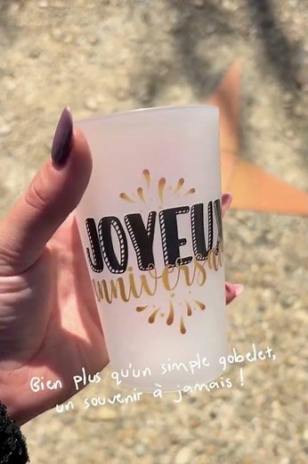 ✨ 30 ans : Bien plus qu'un simple gobelet, un souvenir à JAMAIS !