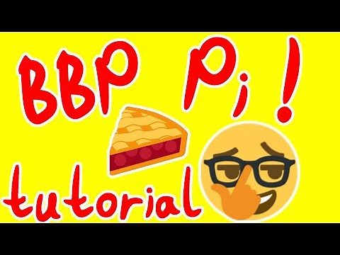 Calculating Pi in Binary Tutorial (BBP Pi)