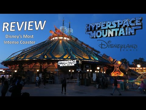 Hyperspace Mountain Review, Disneyland Paris | Disney's Most Intense Coaster