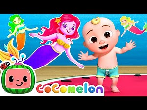 Mermaid Adventure Dance Song! | Party with Ocean Animals | CoComelon Nursery Rhymes & Kids Songs