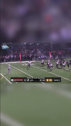 2025 IHSAA Football Semi-State Round - First Scores