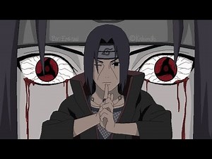 #itachi #uchiha #sharingan Naruto : Itachi intro template ( No Text )