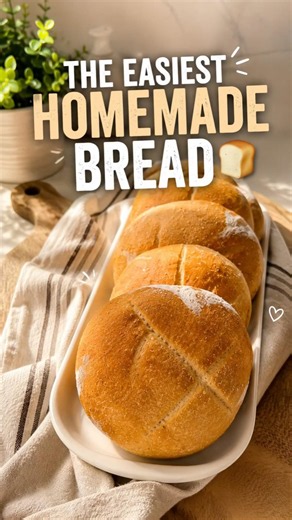 Easy Homemade Whole-Wheat Bread 🍞