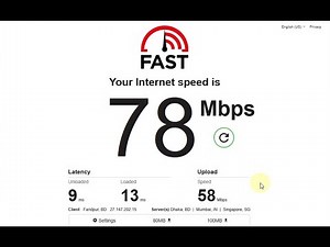 How to test Your Internet Speed