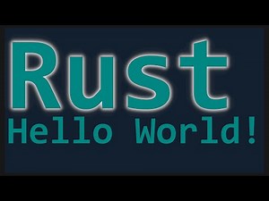 Rust Projekt mit Cargo erstellen - Rust Hello World! [Deutsch]