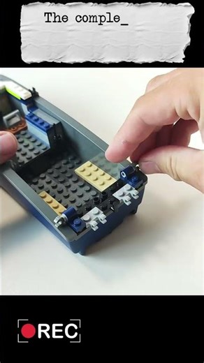 LEGO 60456 – Police Boat Front Grille & Twin Engines 🚓🚤 #shorts