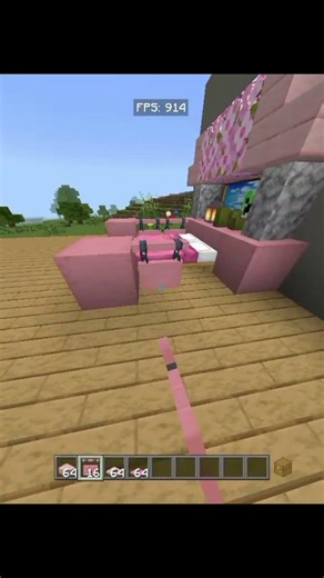 Minecraft 2+ Bed Design💀