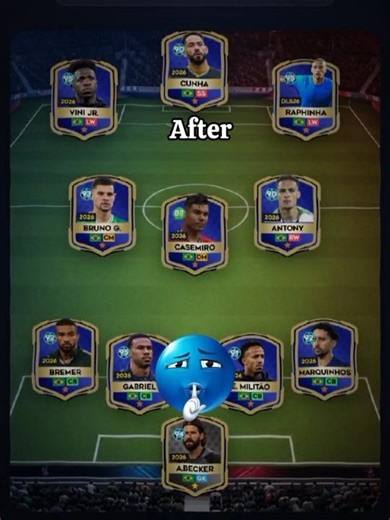 Best DLS Team Ever 🔥#dls #dreamleaguesoccer #dls26 #footballgame #shorts #brazil #viral