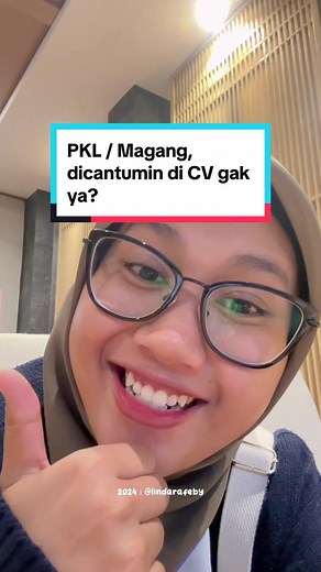 PKL / Magang, dicantumin di CV gak ya?