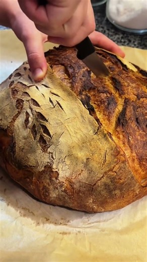 Croissant bread 🥐Full recipe on the channel #food #baking #homemaderecipe #deliciousfood #cooking