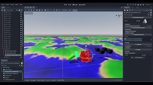 Godot 4 Chunk handling Tool Script for editing large open worlds