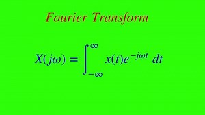 clip-3440139741-fourier-transform-maths-formula-illustration-green-screen