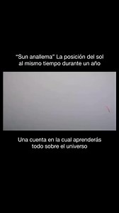 665K views · 9.5K reactions | En Astronomía, el Analema es la curva que describe el sol en el cielo, si todos los días del año se le observa a la misma hora del día (huso horario) y desde el mismo lugar de observación. #reelsvideoシ #fypシviralシ2024 #reelsviralシ #fypシ゚viralシ #reelsvideo #reelsfb #facebookreels #reelsviral #fypシ #monetization #reels #funny #india | Universo Explicado | Facebook