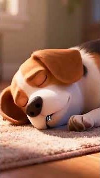 Dog's Curious Lip Licking