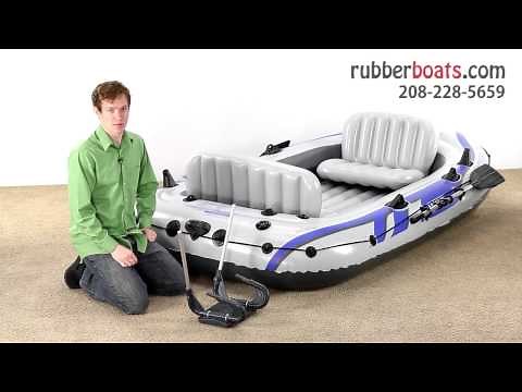 The New Intex Excursion 4 Inflatable Raft
