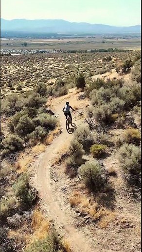 Pedals pumping, heart racing, views worth chasing | Mountain Biking in Carson Valley, Nevada