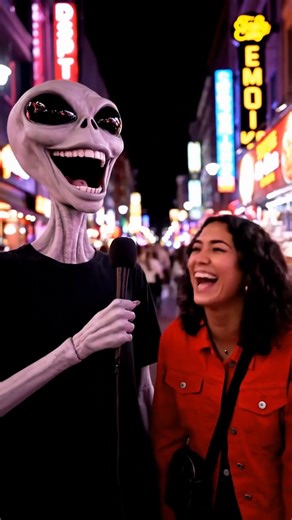 Alien Street Q's: Weird Snacks & UFO Trades #funny #streetinterview